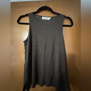 Fighting Eel Dark Brown Tank Top
